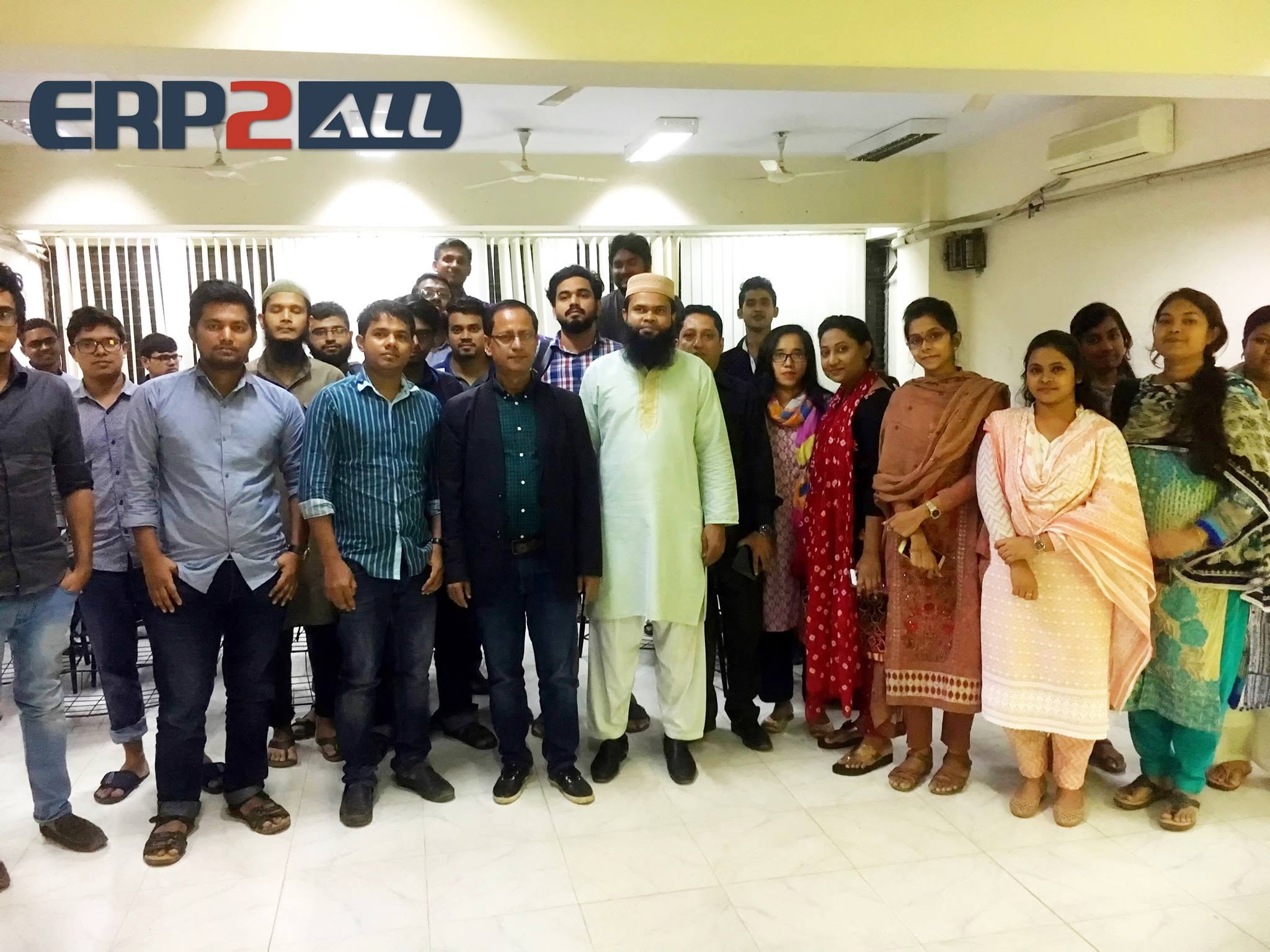ERP Live Demo Session for EMBA Students at Dhaka University (MIS – FBS)